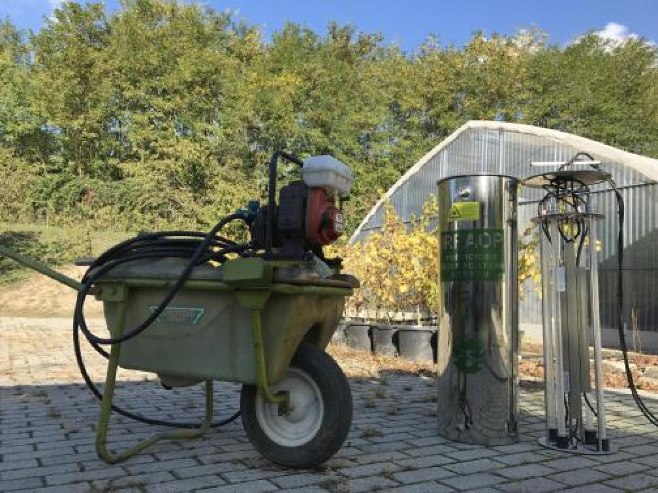 Degradazione di residui di agrofarmaci dopo l'irroramento in campo