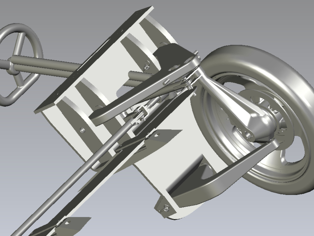 Emilia 4 front suspension system