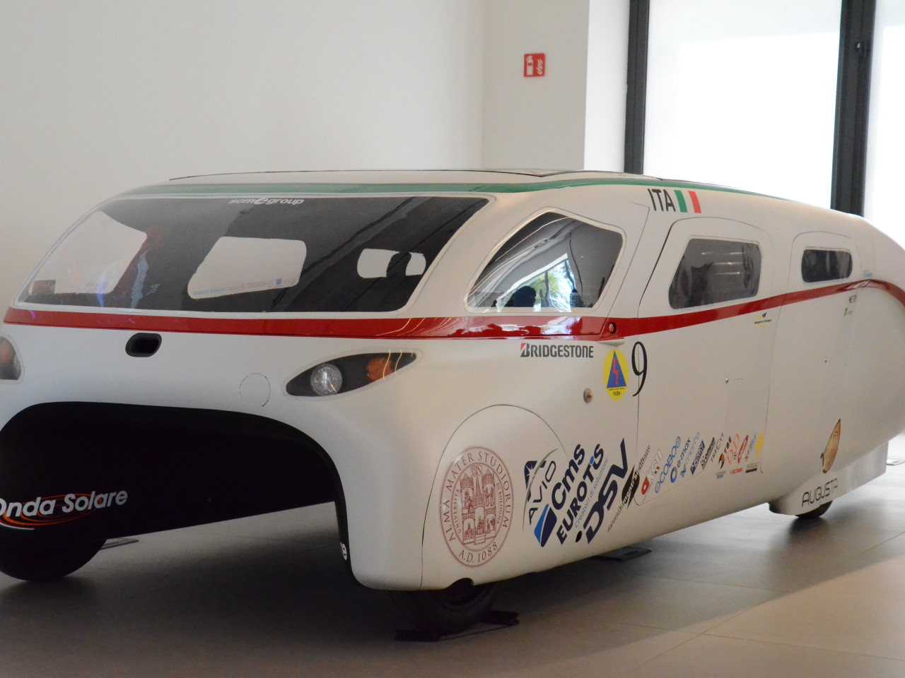 The solar electric vehicle Emilia 4